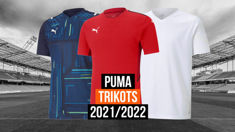 das Puma Trikots 2021/2022 aus dem Teamsport Katalog