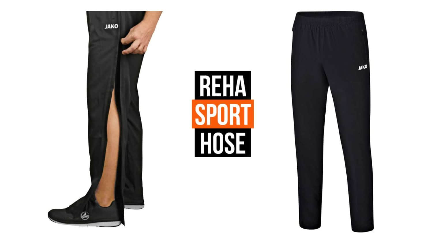 Die perfekte Hose für die Reha! Damen + Herren Sporthose