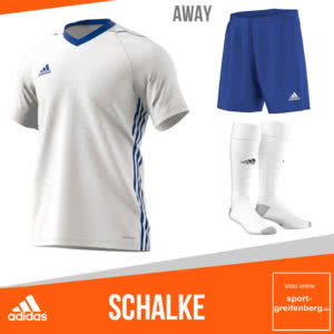 Schalke Trikots Hosen Stutzen 2017/2018 Away als Auswärts Trikot Kollektion