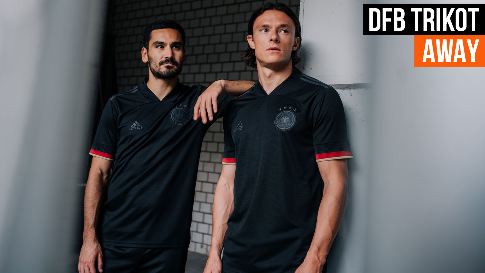 das schwarze Deutschland Trikot von adidas für die EM 2021