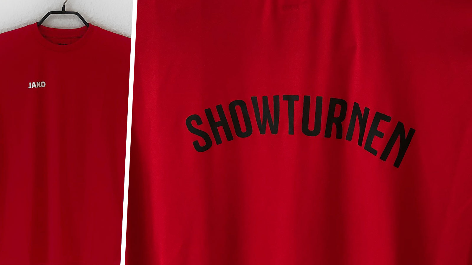 Showturnen Shirts mit aufdruck