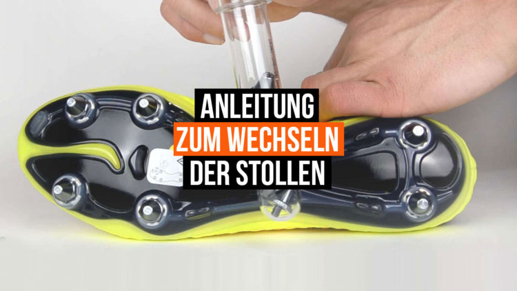 Tipps zum Stollen wechseln bei Fußballschuhen