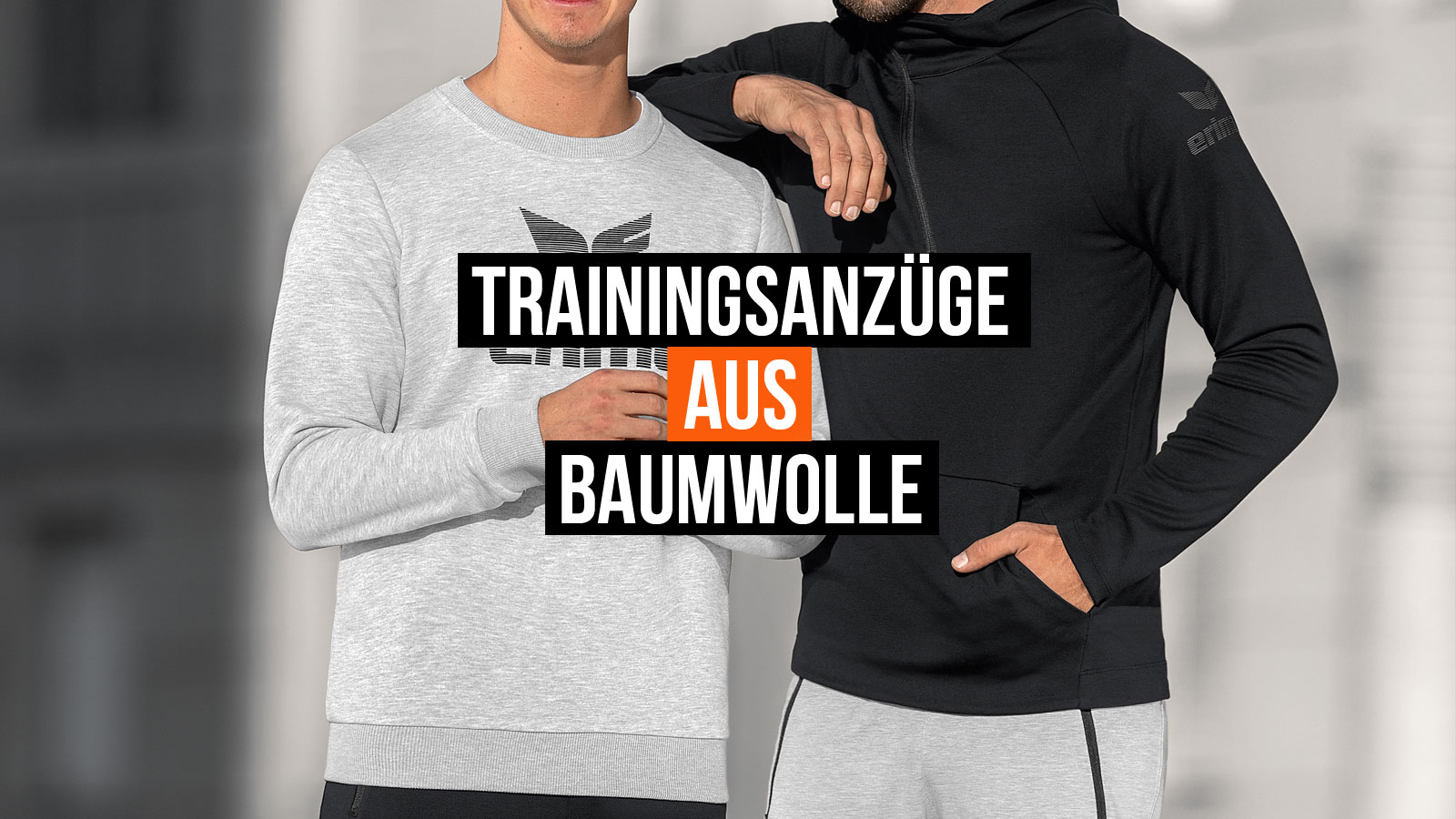 Die Trainingsanzüge aus Baumwolle Material