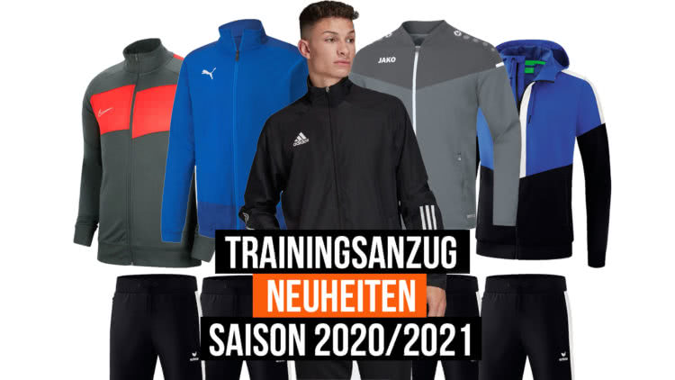 Die Trainingsanzüge für 2020 und 2021