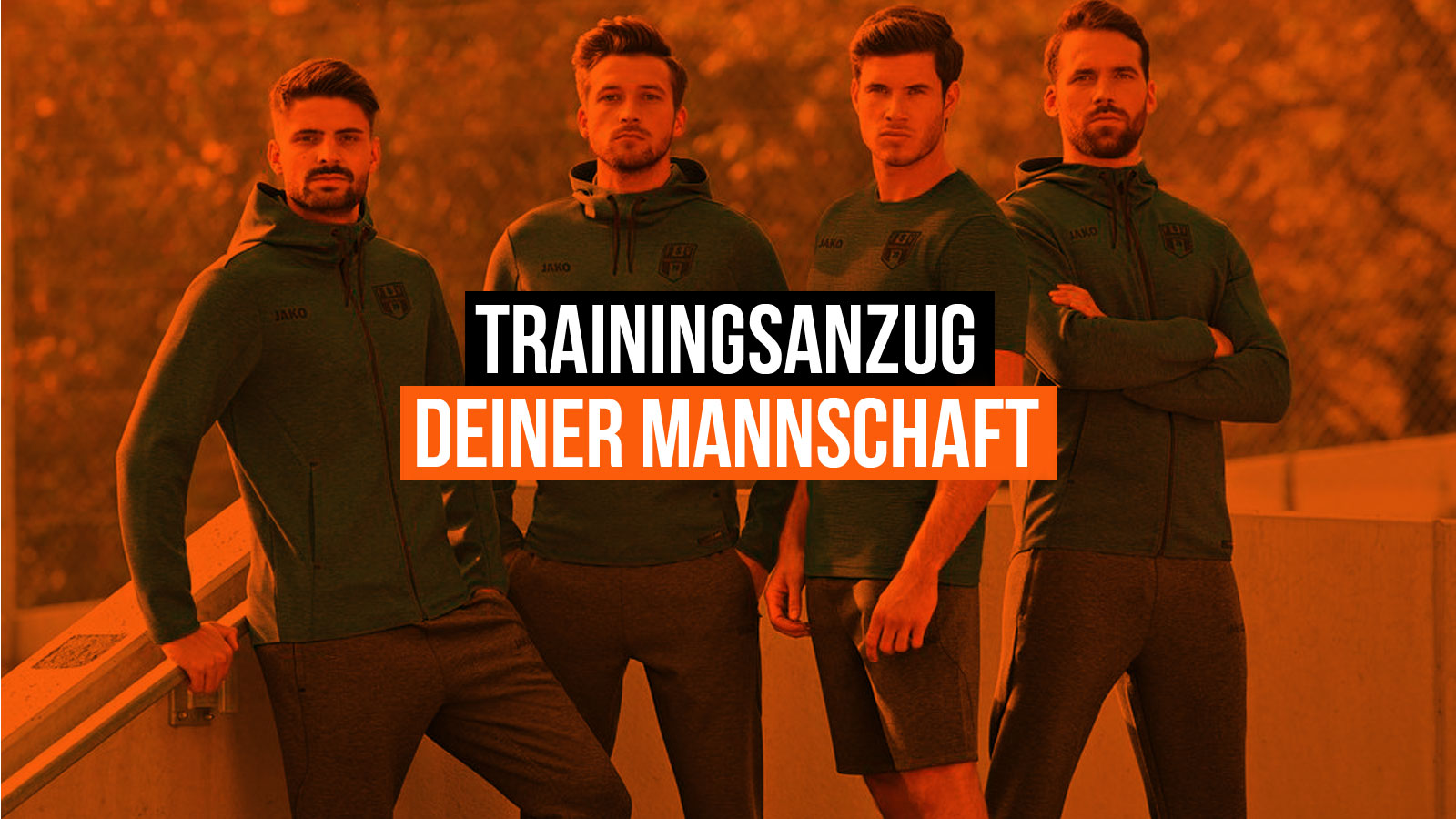 Der Trainingsanzug deiner Mannschaft oder des ganzen Vereins