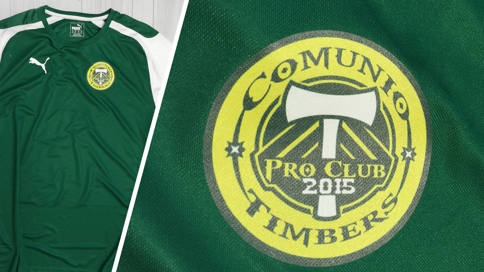 Der Puma Trikot Druck Comunio Timbers