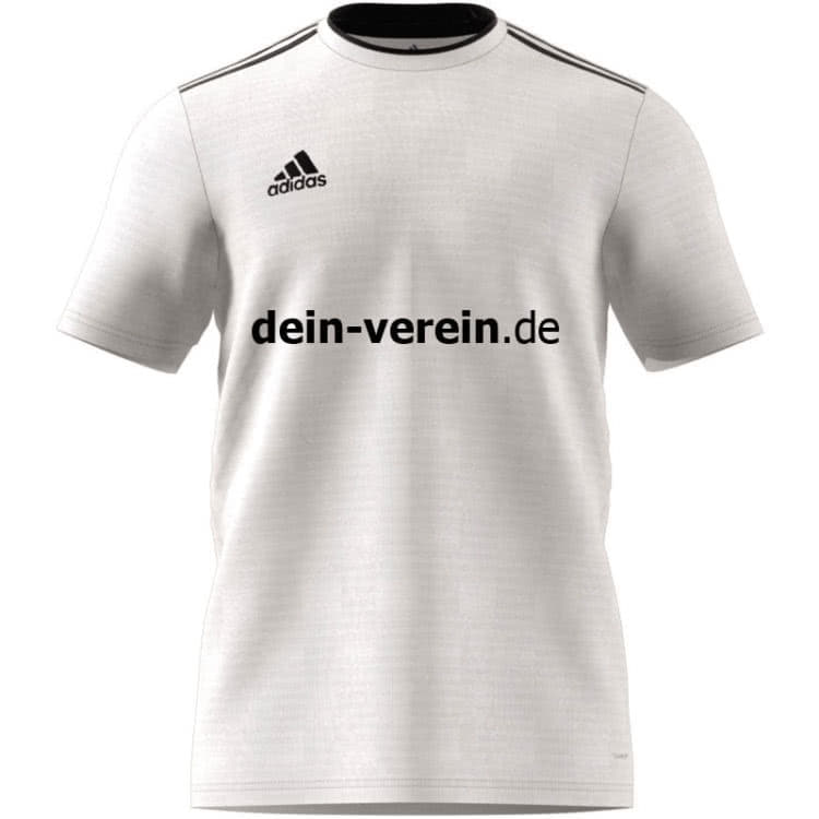 Der Trikot Druck mit Vereins Website