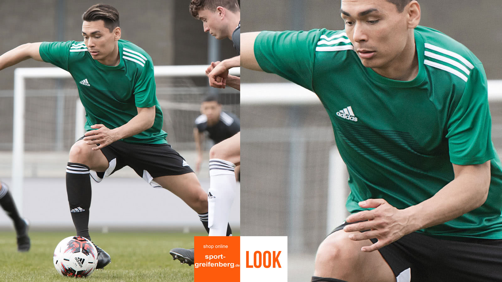 das adidas Trikot Set Angebot mit dem Campeon 19 Jersey + Hose und Stuzten