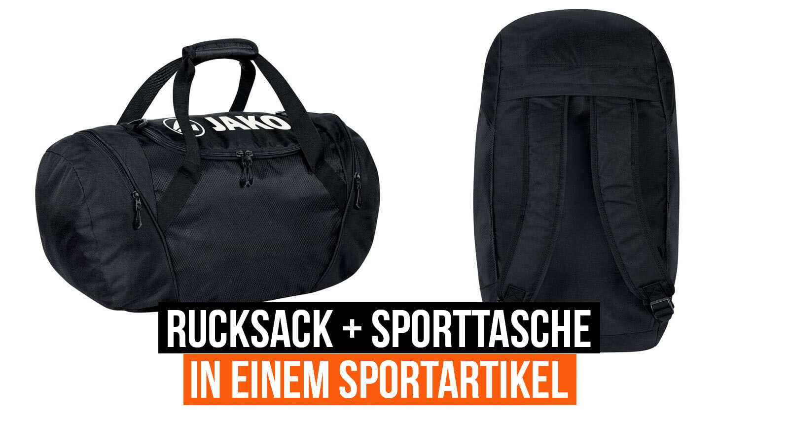 Sportartikel: Was ist eine Rucksacktasche = Tasche und Rucksack