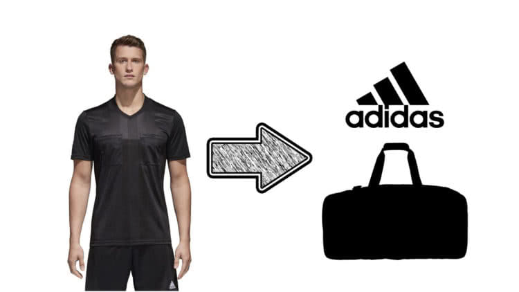 Die adidas Schiedsrichter Tasche als Sporttasche und Referee Bag