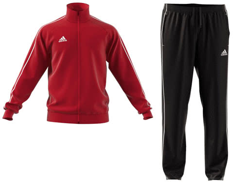 Dn adidas Core 18 Polyesteranzug und Sportanzug im Teamsport Shop günstig kaufen