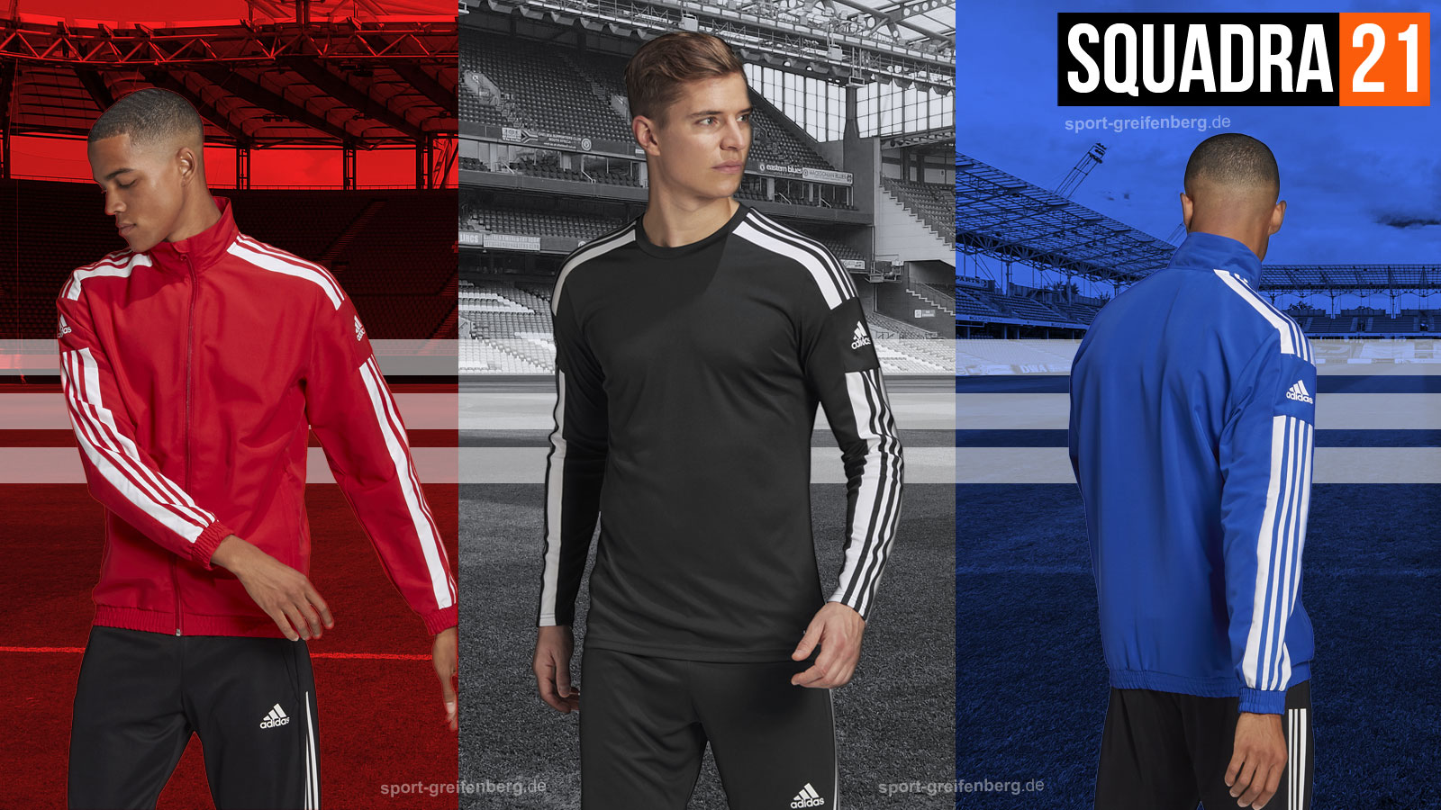 adidas Squadra 21 Sportbekleidung für dein Team bestellen