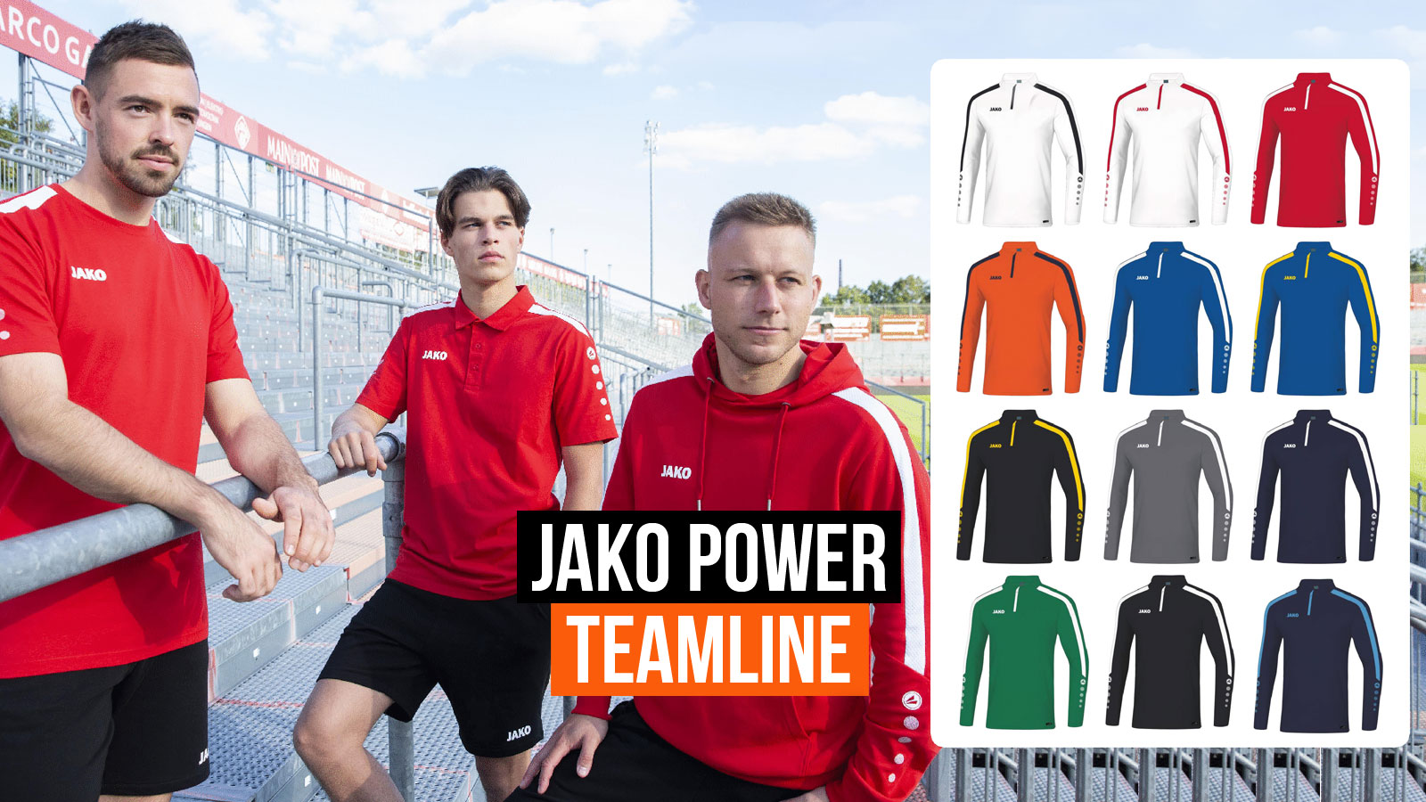 die Jako Power Teamsport Sportartikel für Mannschaften und Vereine