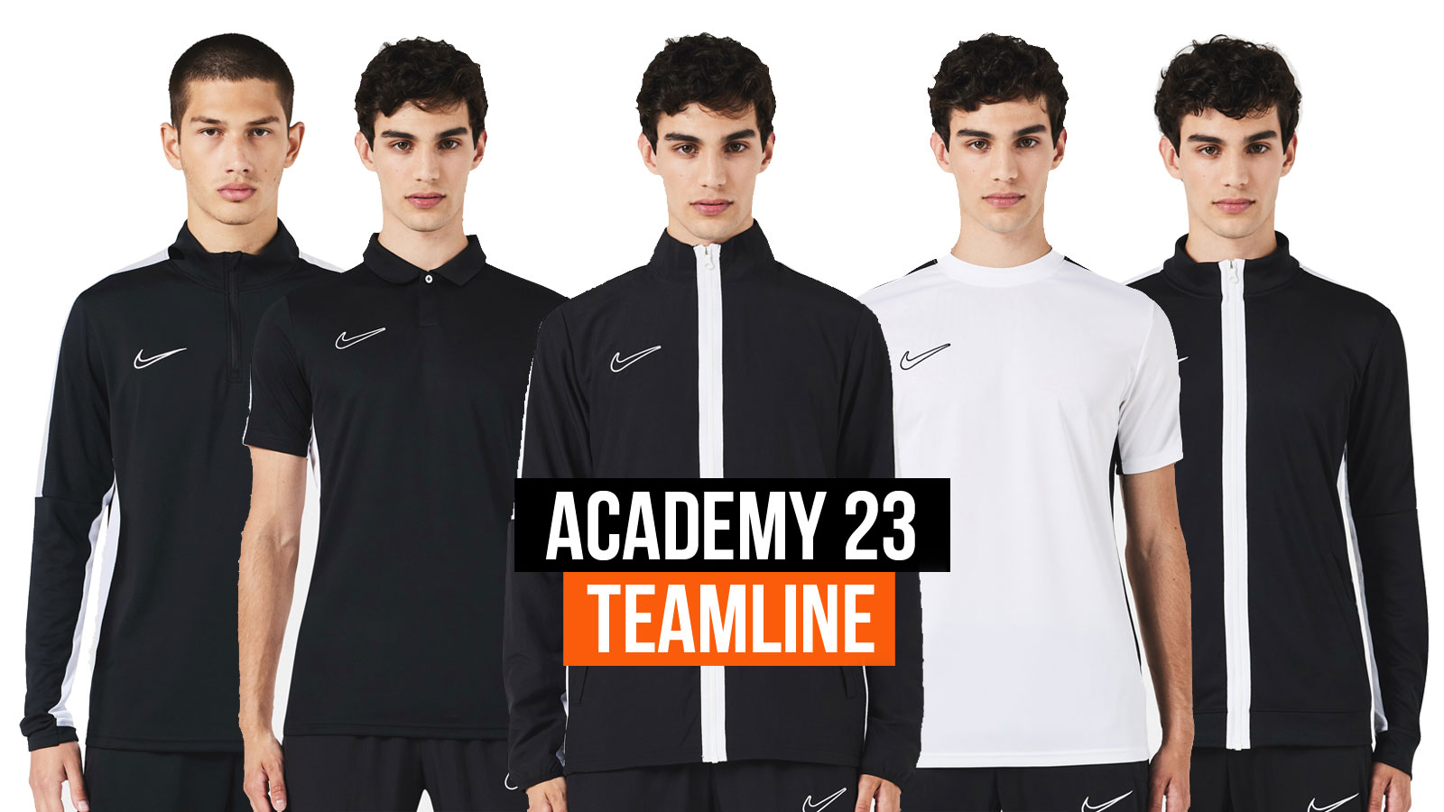 Nike Academy 23 Teamsport Linie mit allen Sportartikeln im Shop bestellen