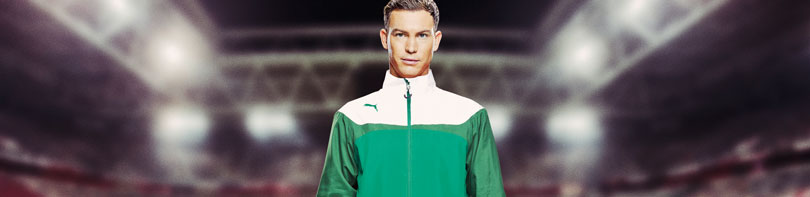 Die Puma Estio 3 Teamline Sportbekleidung Puma Esito 3 Teamline für Vereine. Traiingsanzüge und T-Shirts im Puma Esito 3 Look