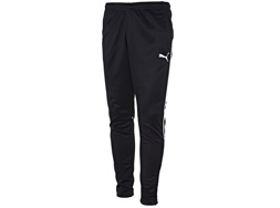 Die Puma King Training Pant als lange Trainingshose in schwarz Puma King Training Pant als Trainingshose der Teamline