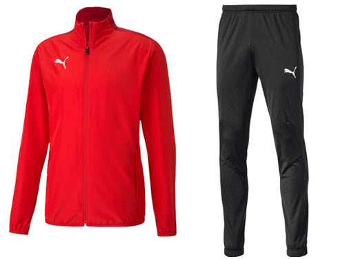 Puma teamGoal 23 Sideline Präsentationsanzug aus Sideline Jacke und Sideline Hose (Liga)