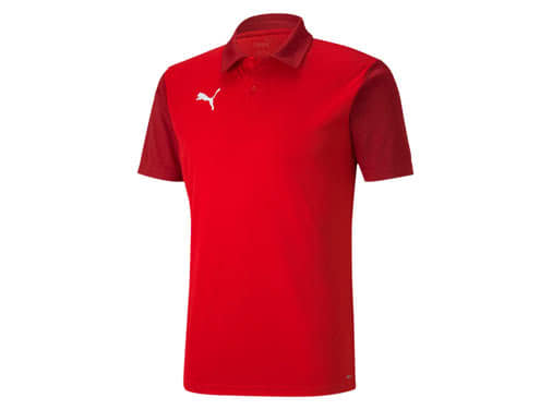 Der Puma teamGoal 23 Sideline Poloshirt als Polyester Polo