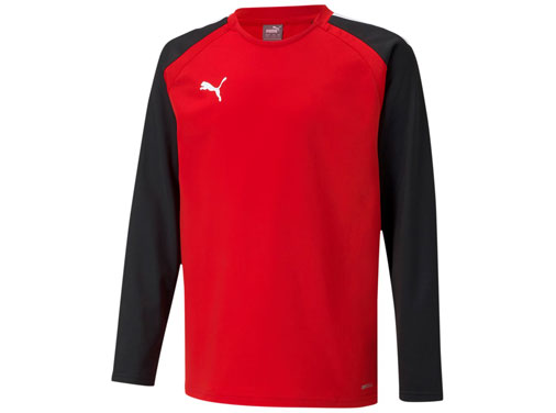 das Puma teamLiga Training Sweat als Trainingsbekleidung in Langarm