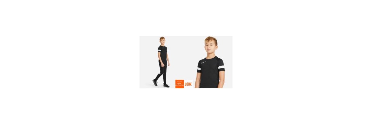 Nike Kinder Training Outfit Academy schwarz - Nike Kinder Training Outfit Academy schwarz