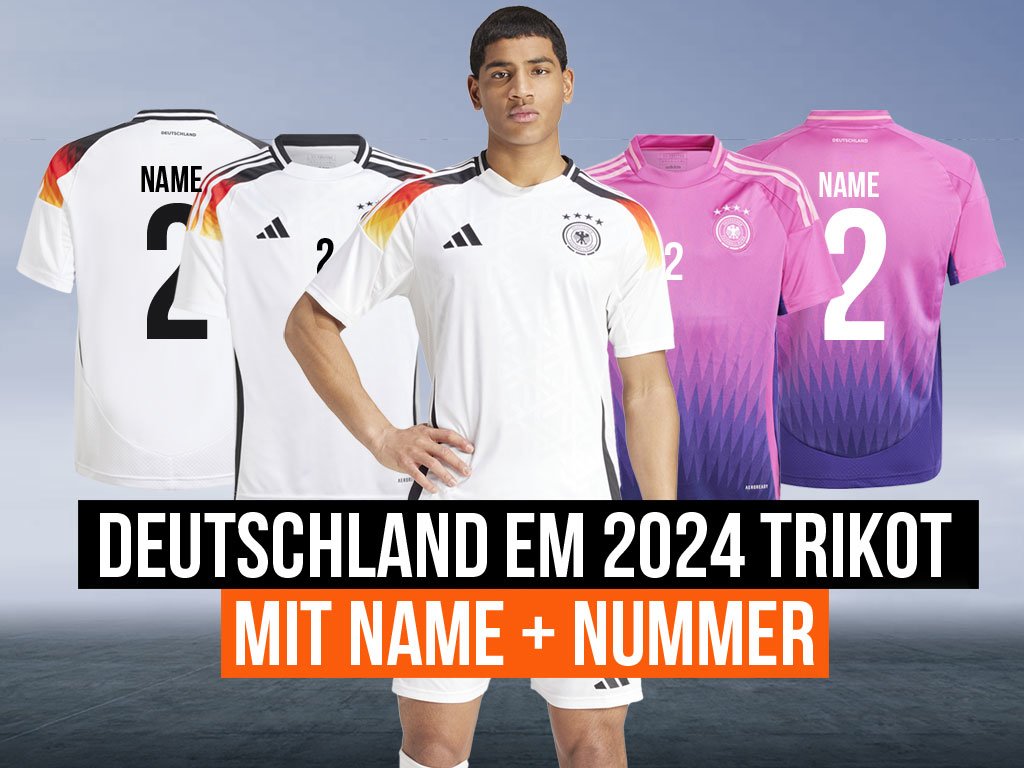 Bestell die adidas DFB Trikots EM 2024 jetzt bei uns im Shop