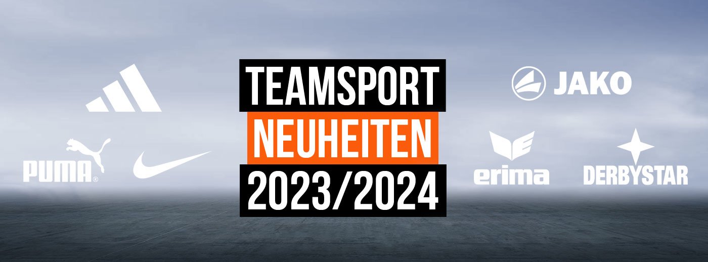 zu den Teamsport Neuheiten 2023/2024 für Teams und Vereine