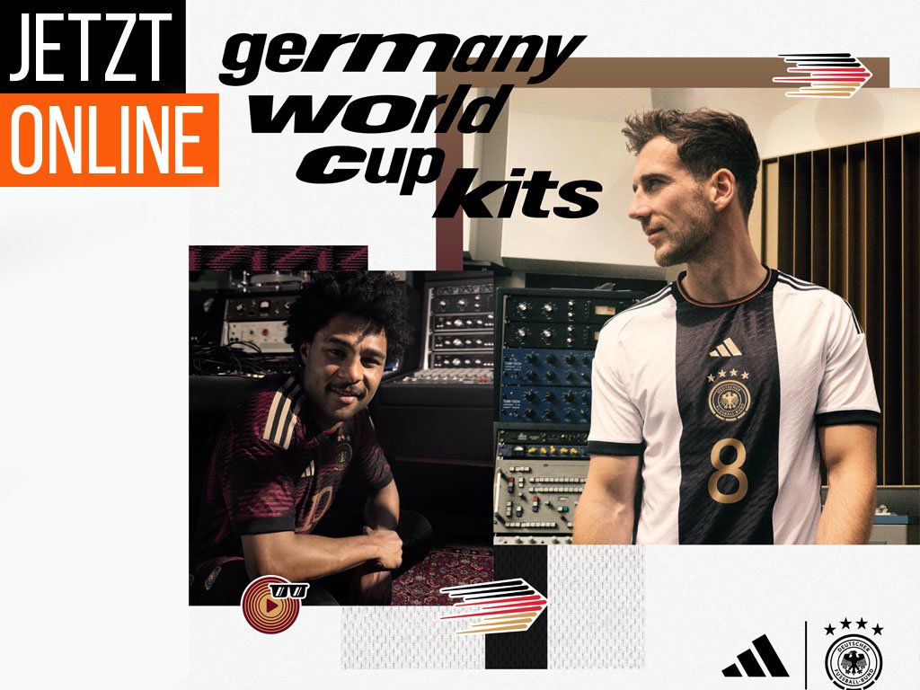 Hol dir dein adidas DFB WM 2022 Trikot online