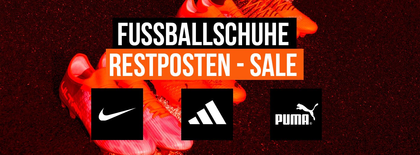 jetzt Fußballschuhe Restposten bestellen