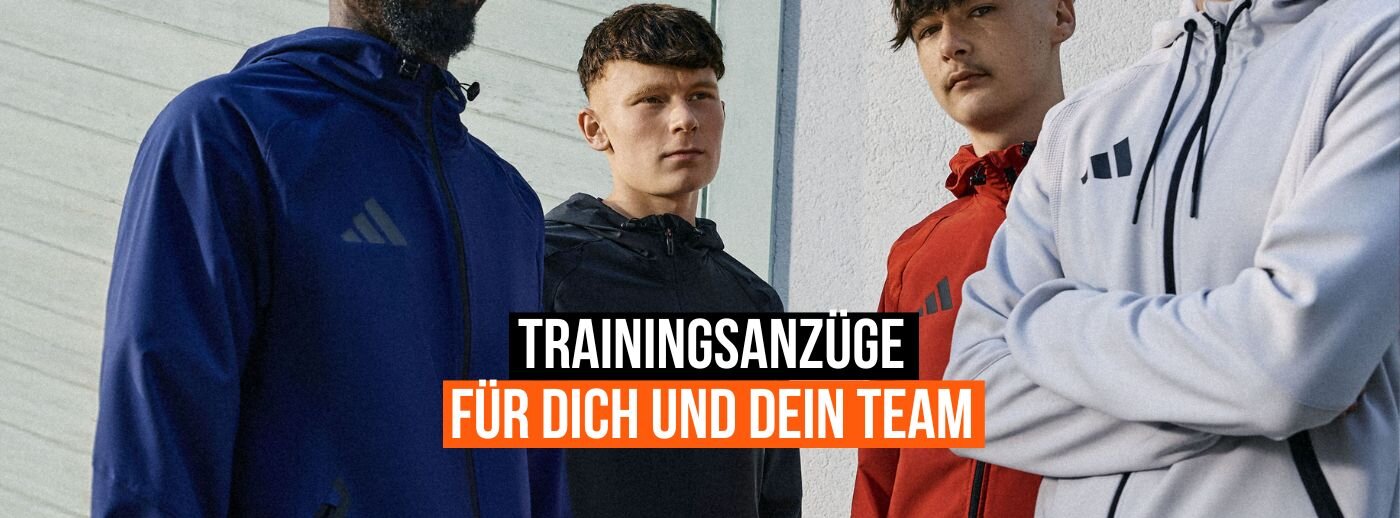 Trainingsanzüge für dich und dein  Team