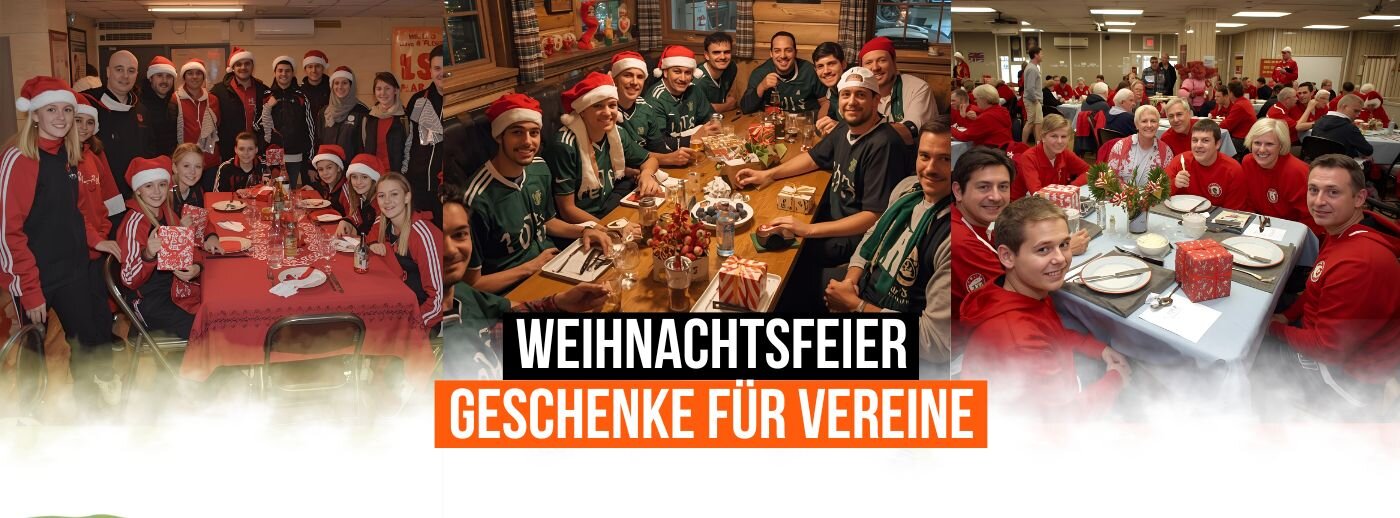 Weihnachtsfeier Geschenke für Vereine