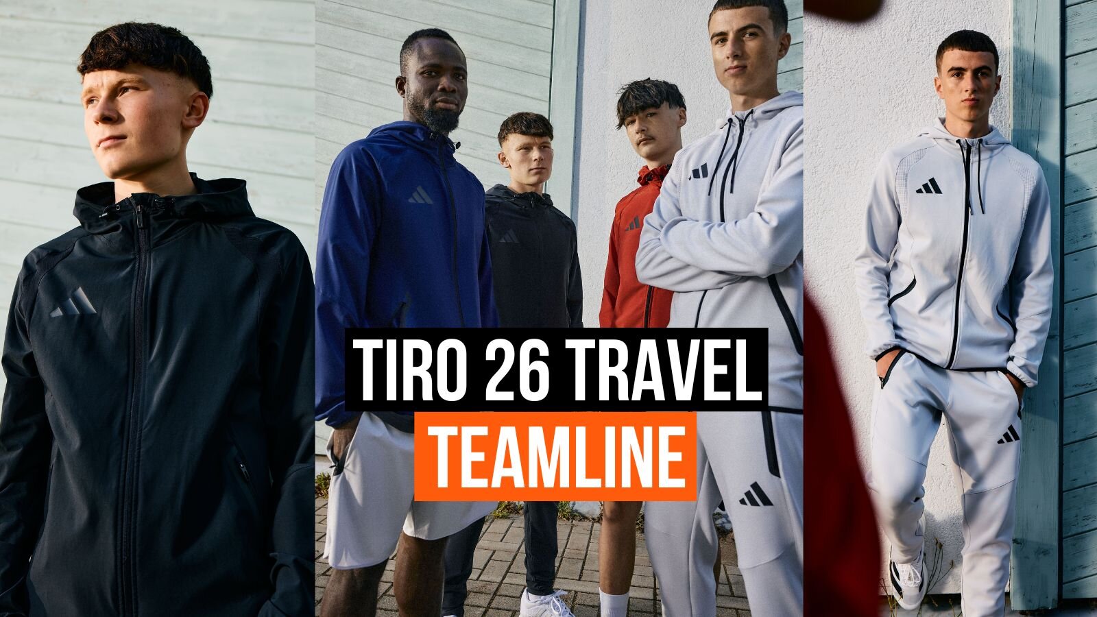adidas Tiro 26 Travel die Teamwear für Mannschaft mit Z.N.E Style für den Teamsport