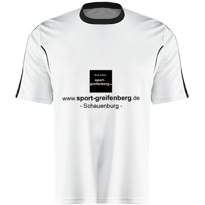 Beschriftung mit eigenem Sponsor (einfarbig) von Sport Greifenberg