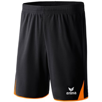 Erima 5-Cubes Short - schwarz/orange - Gr. XL