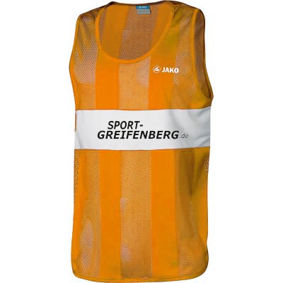 Jako Sport Greifenberg Kennzeichenhemd 30 orange Junior