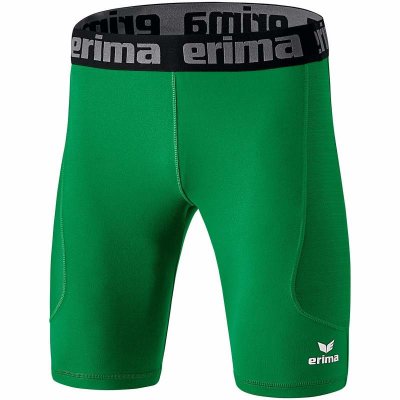 Erima Elemental Tight Short - smaragd green - Gr. S
