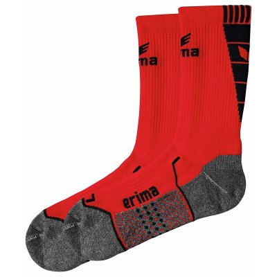 Erima Football Short Socks - red/black - Gr. 44