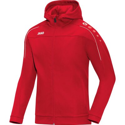 Jako Classico Kapuzenjacke - rot - Gr.  l