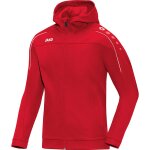 Jako Classico Kapuzenjacke - rot - Gr.  l