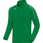 Jako Classico Ziptop - sportgrün - Gr.  3xl