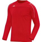 Jako Classico Sweat - rot - Gr.  116