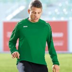 Jako Classico Sweat - sportgrün - Gr.  m