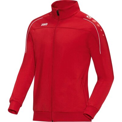 Jako Classico Polyesterjacke - rot - Gr.  140