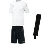 Jako Team Trikotsatz - weiß - schwarz - schwarz - Gr.  kurzarm | m - m - senior