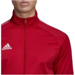 adidas Core 18 Polyesterjacke - power red/white - Gr. 152