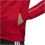 adidas Core 18 Polyesterjacke - power red/white - Gr. 152
