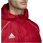 adidas Core 18 Regenjacke - power red/white - Gr. 2xl
