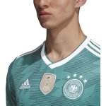 adidas DFB Trikot Away 2018/2019 - Erw - eqtgrn/white/reatea - Größe S