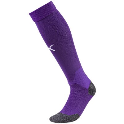 Puma Liga Socks Stutzen - prism violet-puma white - Gr. 4