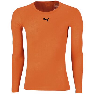 Puma Liga Baselayer Tee LS - golden poppy - Gr. xxl