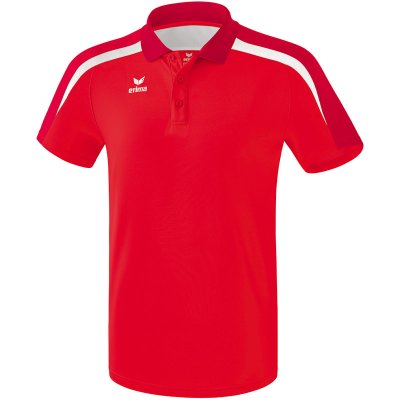Erima Liga Line 2.0 Poloshirt - red/tango red/white - Gr. L